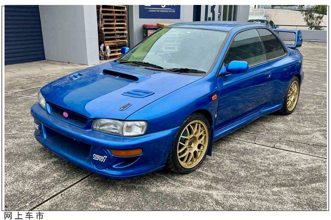 斯巴鲁全新wrx 22b sti渲染图经典配色/致敬传奇-图4