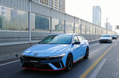 现代汽车n品牌elantran中国首次试驾会完美收官