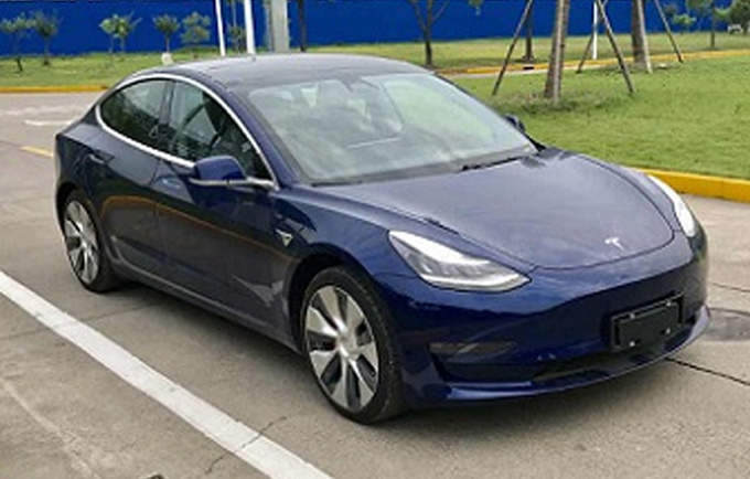 特斯拉國產model 3高性能版曝光 動力不及進口版-圖1