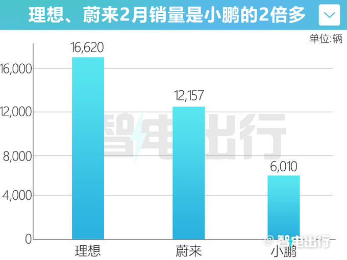 王凤英上任首月 小鹏销量下滑3.5 蔚来大涨98.3-图1