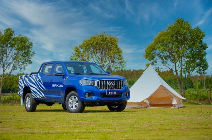 又一款平底货箱皮卡上汽虎明日正式发布