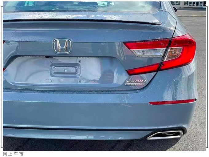 本田新雅阁运动版到店实拍搭2.0t/配熏黑格栅-图3