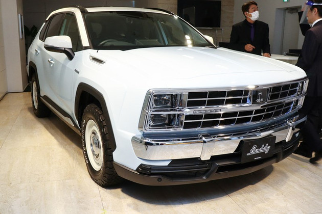 光冈首款suv车型buddy发布外观复古限量发售