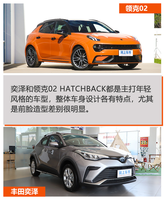 适合的才是最好的 领克02对比丰田奕泽你选谁-图5