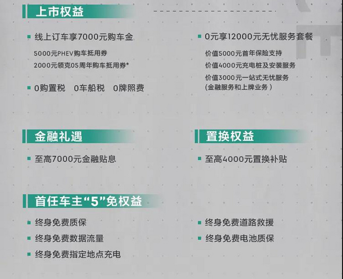 领克05 PHEV版上市 纯电续航81km 售22.77万元-图3