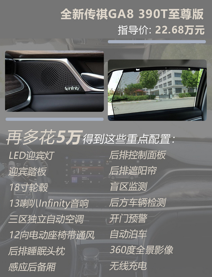 不到20万的自主旗舰轿车 全新传祺GA8选这款最值-图4