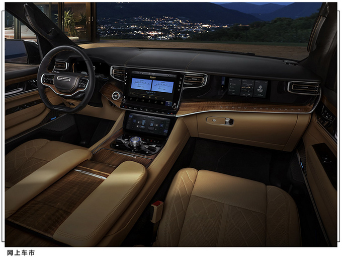 Jeep全新旗舰SUV发布 搭6.4L V8/内饰配置超豪华-图9