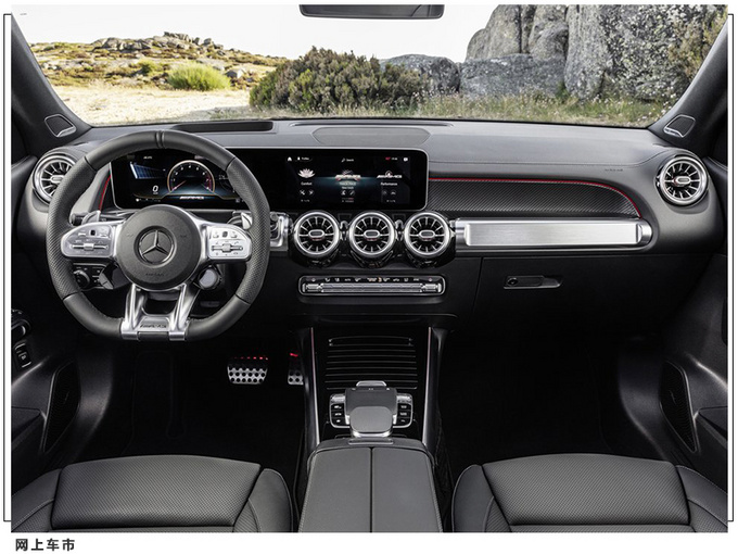 梅赛德斯-AMG GLB 35官图曝光 搭2.0T/保留7座布局-图9