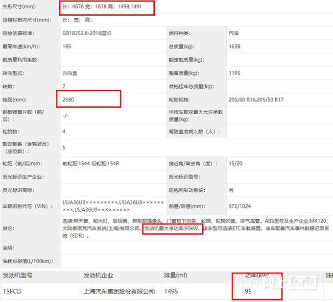 荣威新i5实拍曝光撞脸大众凌渡L 尺寸加长-图6