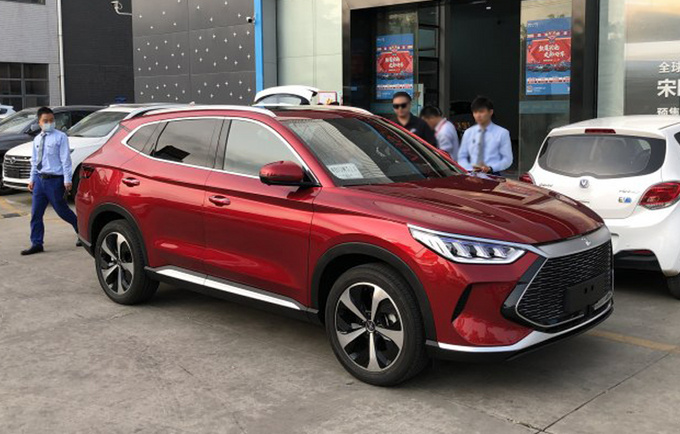 比亚迪宋plusdmi到店实拍预售价不到16万4天后就能买