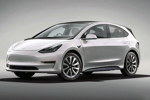 特斯拉新車型真容曝光 定位低於model 3或16萬起-圖1