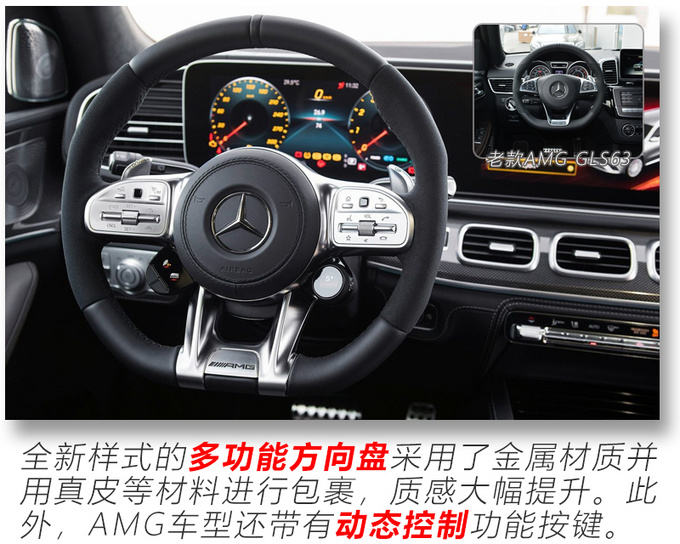 搭4.0T V8引擎 4.2秒破百 解读全新AMG GLS 63-图7