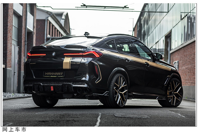 全新宽体套件压迫感十足宝马x6改装版发布v9引擎性能飙升