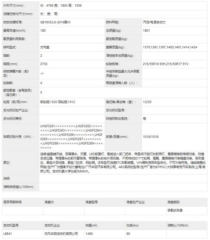 新款本田凌派实拍曝光 车身加长 搭1.5L混动-图5