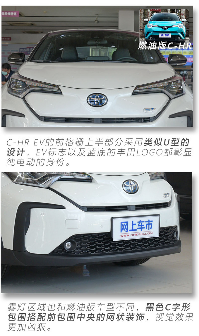 外观细节更丰富 丰田C-HR EV到店抢先体验-图5