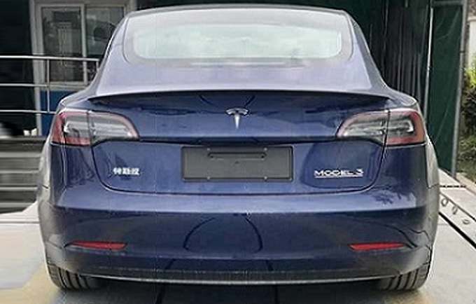 特斯拉國產model 3高性能版曝光 動力不及進口版-圖2