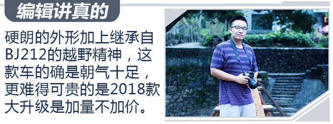 硬派小生再进化 试驾2018款北汽BJ20-图6