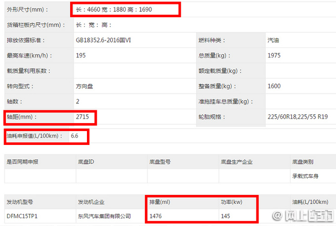 东风风神AX7将推PLUS版本 前脸换新 1.5T动力更强-图4