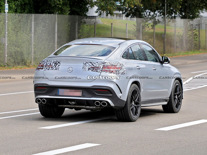 梅赛德斯-AMG GLE Coupe谍照曝光 搭3.0T+轻混-图4