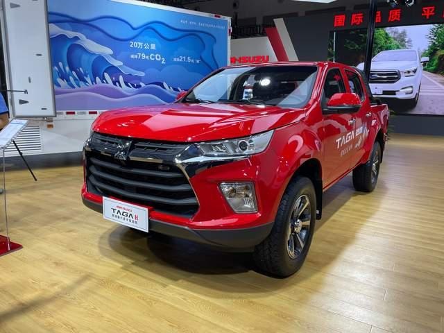 30t8at庆铃达咖h自动挡车型亮相重庆车展