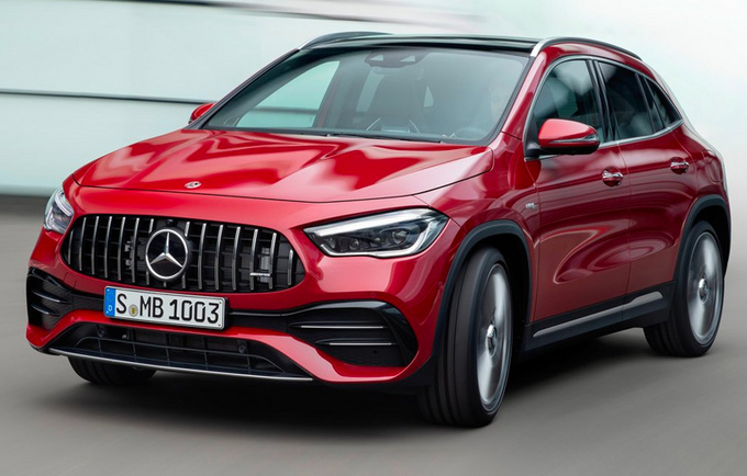 全新AMG GLA/GLB 35北京车展亮相 搭2.0T+四驱-图2