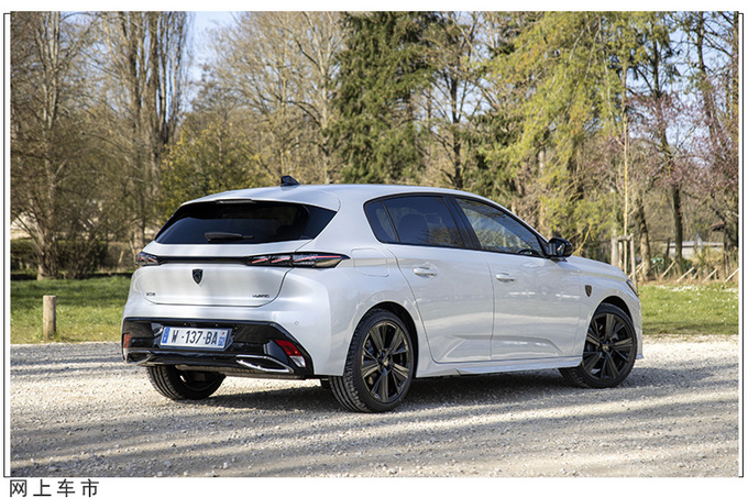 标致全新308海外实拍搭16t插混换新logo