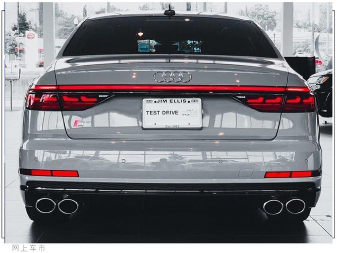 奥迪新款S8展厅实拍4.0T+48V轻混/国内轴距加长-图4