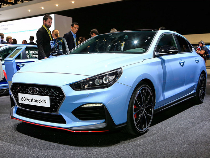 现代全新i30掀背车型实拍 搭2.0T引擎6.1秒破百-图1
