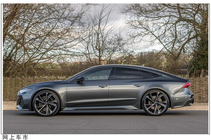 奥迪全新RS 7海外实拍搭4.0T V8轻混/车长超5米-图2