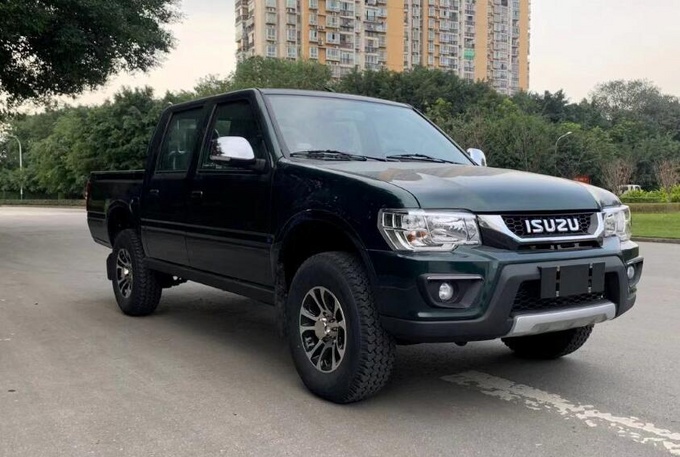 庆铃tf皮卡国六版曝光搭载五十铃30t柴油机