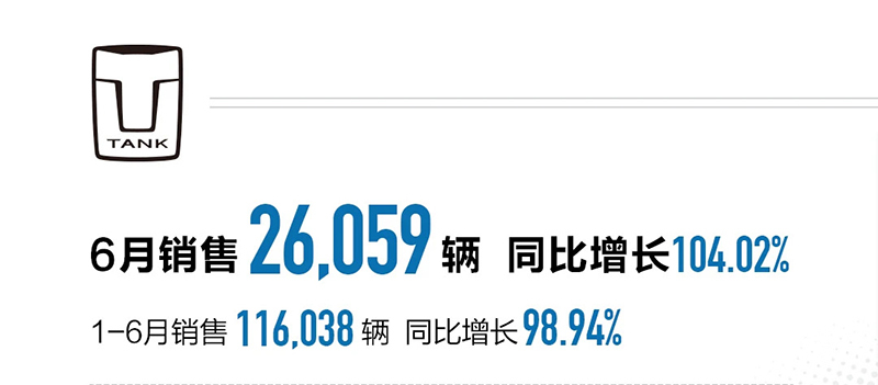 长城上半年销量上涨新能源暴涨42 坦克品牌翻倍-图8