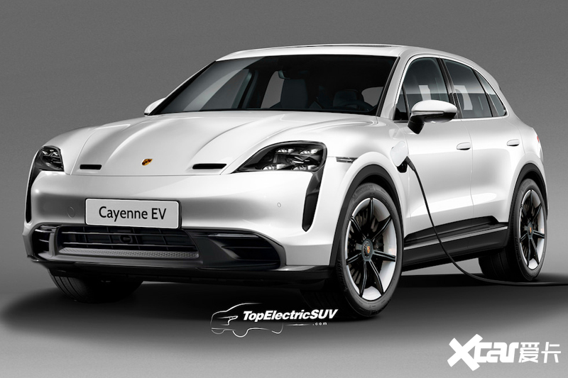 保时捷卡宴纯电版曝光与Macan EV同平台打造-图2