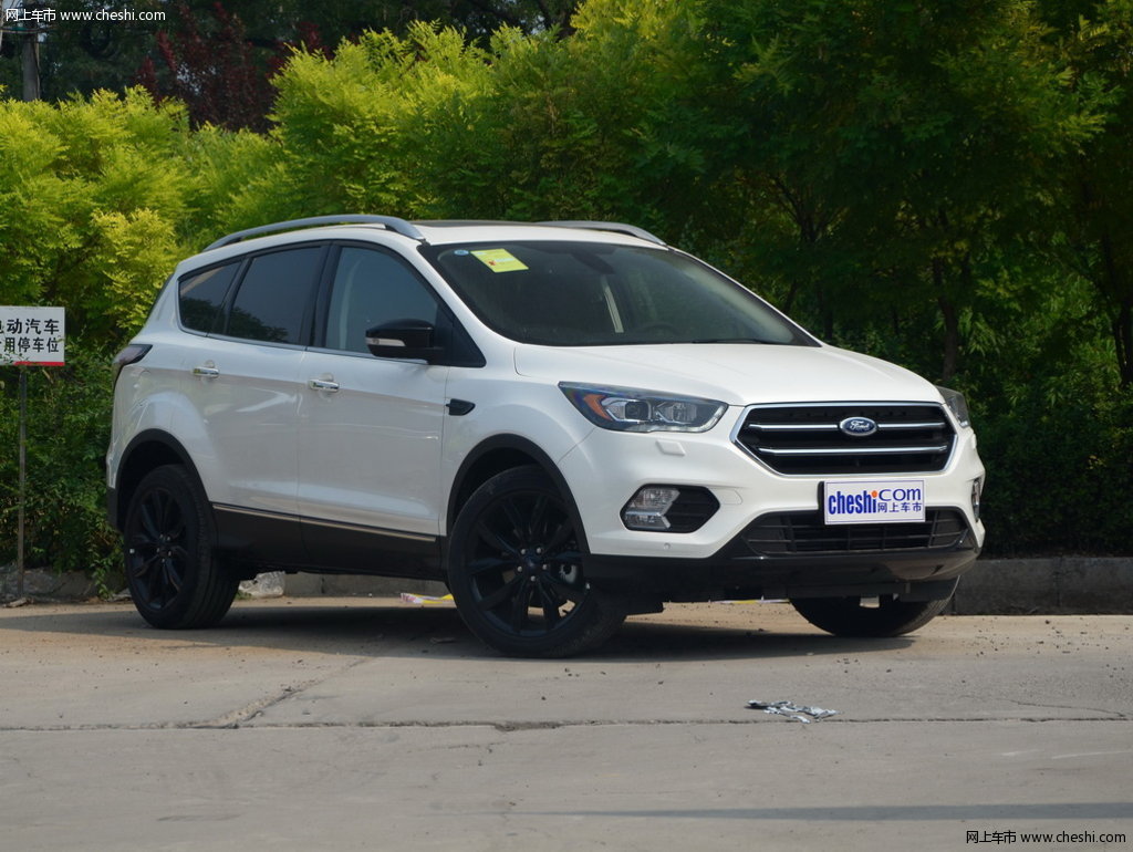 汽车图片 福特 翼虎 2017款 ecoboost 245四驱运动型  珍珠白 外观