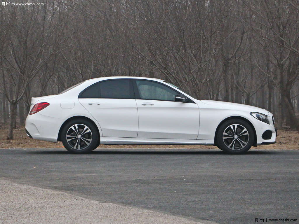 北极白奔驰c级外观整体高清图片(9/62)_网上车市(大图)