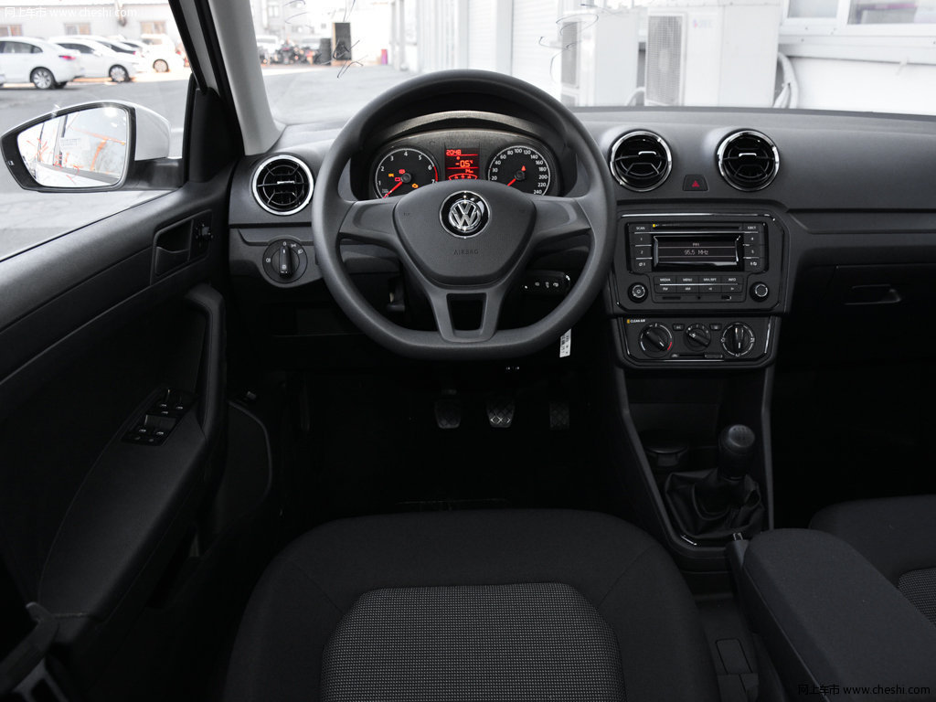 黑色捷达 2019款 梦想版 1.4l手动时尚型内饰中控图片(9/33)_网上车市