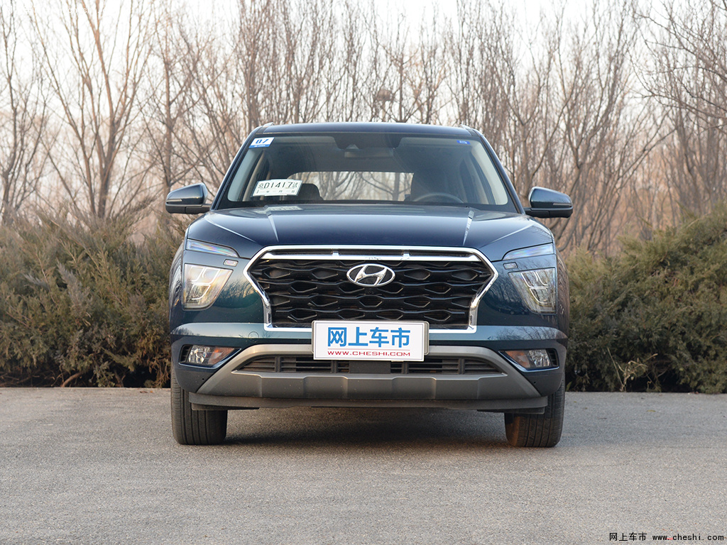 水鸭蓝现代ix25 2020款 1.5lcvt旗舰型外观整体图片(2/8)_网上车市