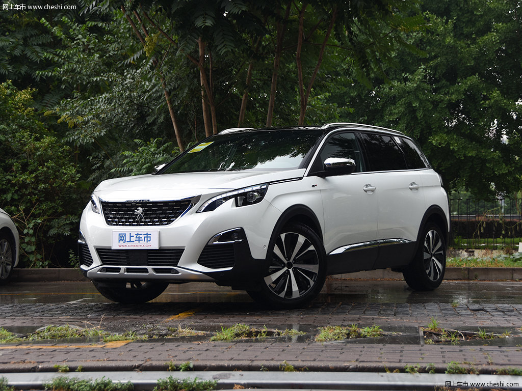 珠光白标致5008 2019款 400thp7座旗舰gt版外观整体图片(3/8)_网上车