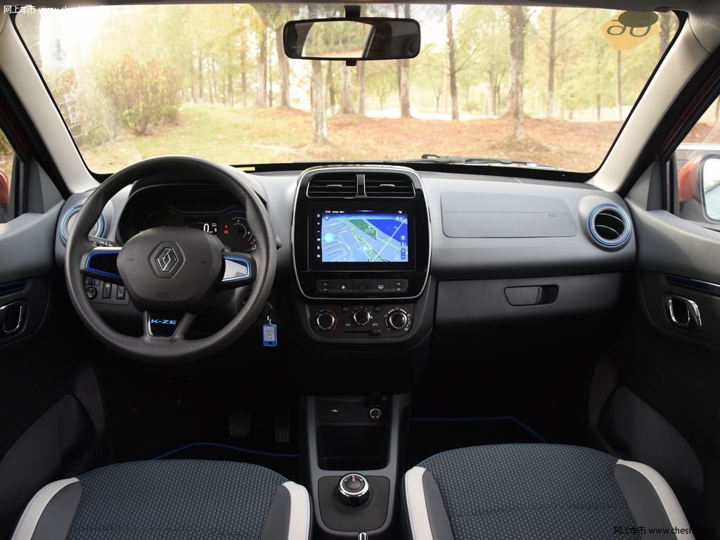 黑色雷诺 e诺 2019款 e趣型内饰中控图片(18/18)_网上车市