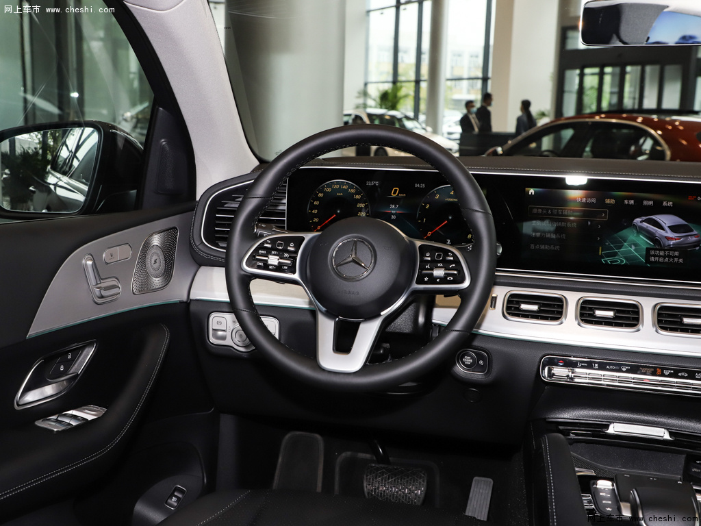 奔驰gle coupe 2020款 gle 350 4matic 轿跑suv时尚型内饰中控图片(9