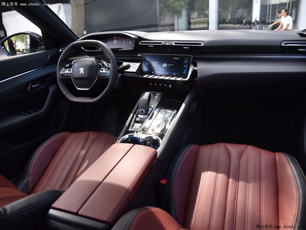 红色标致508l 2021款 400thp puretech驭动版内饰中控图片(22/24)