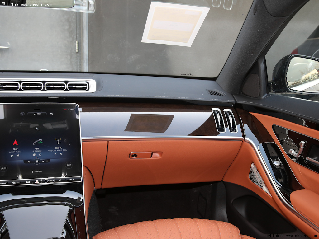 奔驰s级 2021款 s 400 l豪华型内饰中控图片(10/58)_网上车市