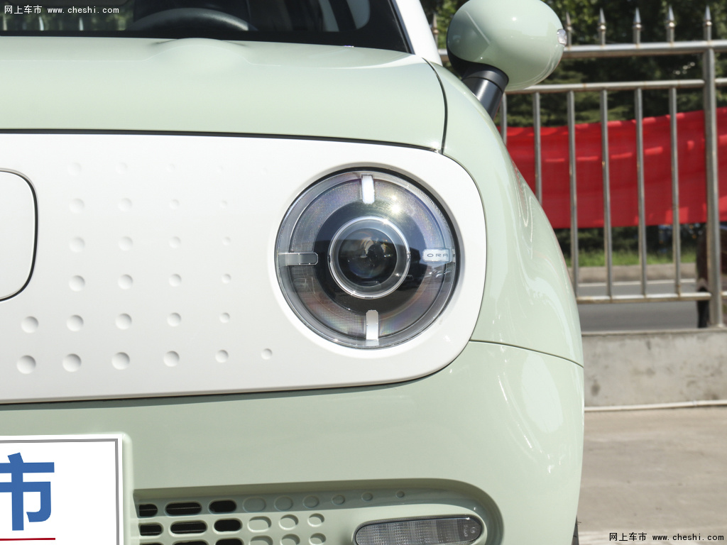 钛白奶油绿欧拉黑猫 2022款 351km标准型外观细节图片(2/26)_网上车市