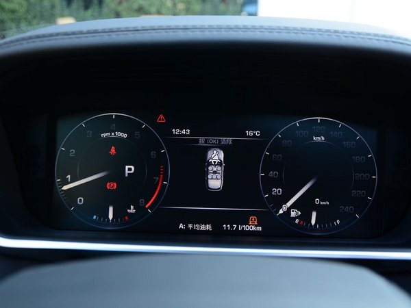 路虎3.0 v6 仪表盘