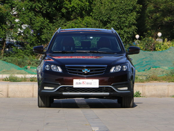 吉利汽车 帝豪两厢rs 车头正面视角